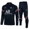 Paris Saint-Germain Training Huppari Suits 2021-22 Sininen 1/4-Zip